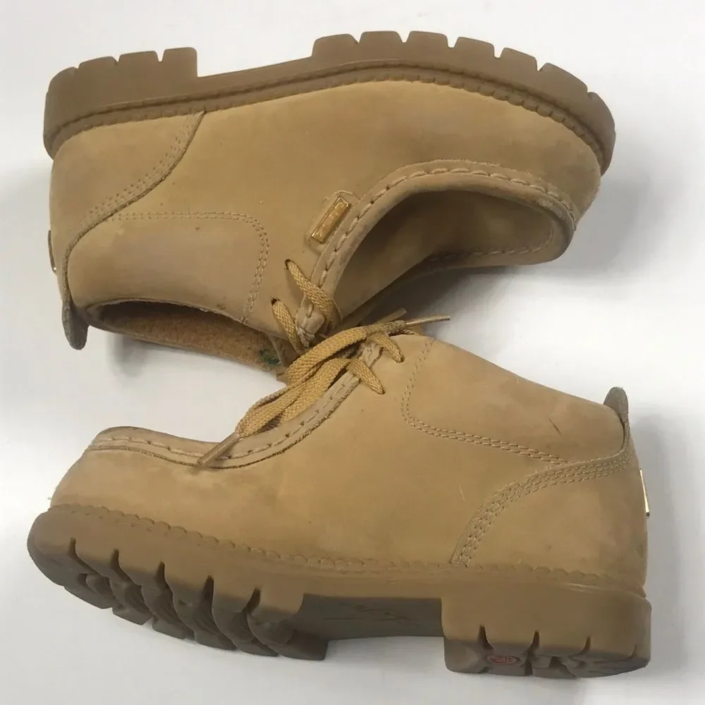 VTG, NY LUG CO LEATHER KIDS SHOES BOOTS SIZE 10